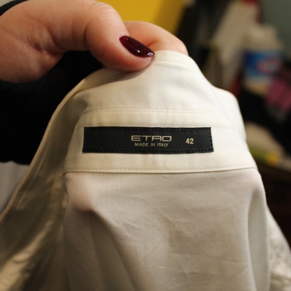 NWT Etro Sequined Button Up - Picture 12 of 12